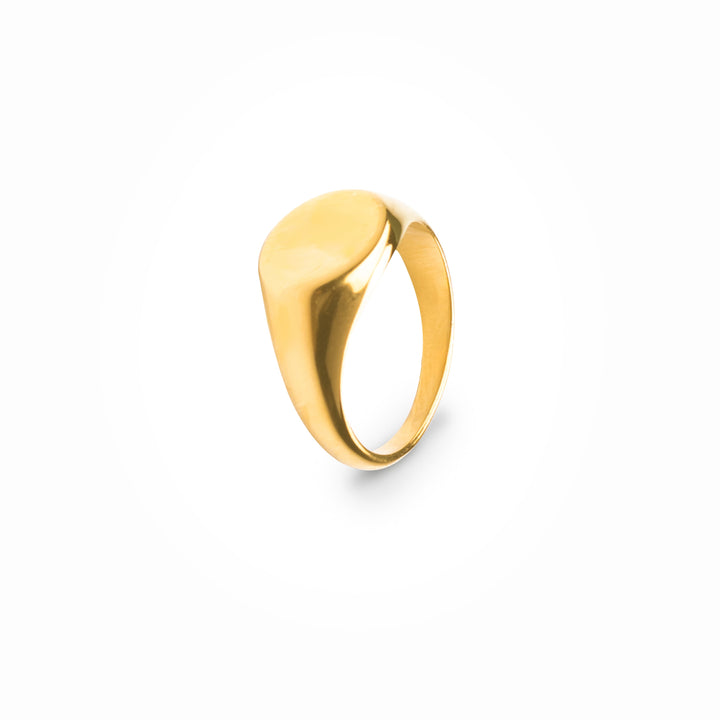 Core Signet Ring - Gold