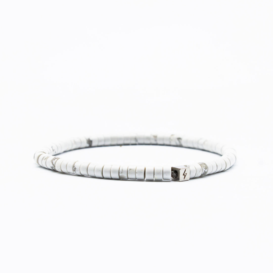 4MM Howlite Stone Bracelet