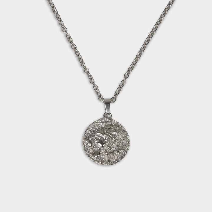 Lion Pendant (Silver)