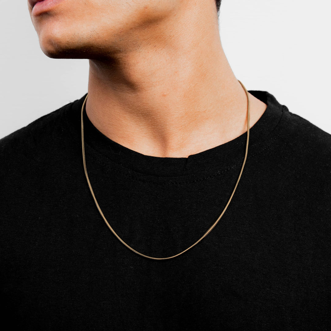 Snake 1.5MM Chain (Gold)