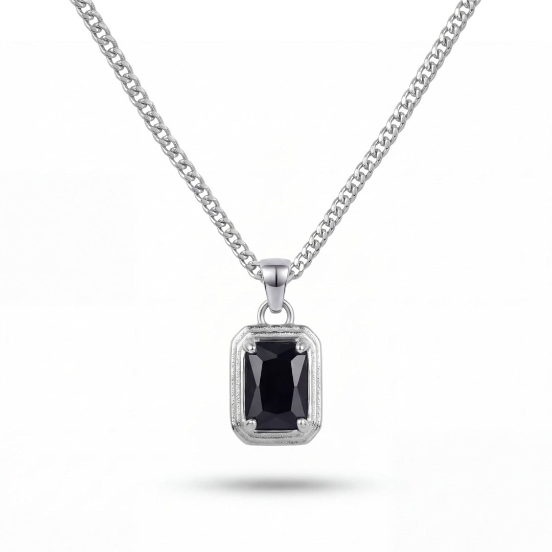 Black Emerald Pendant