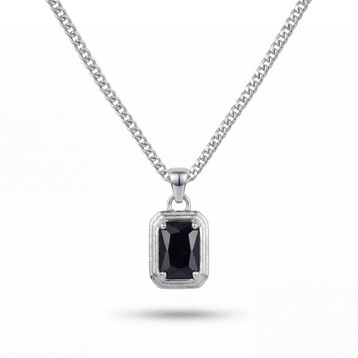 Black Emerald Pendant