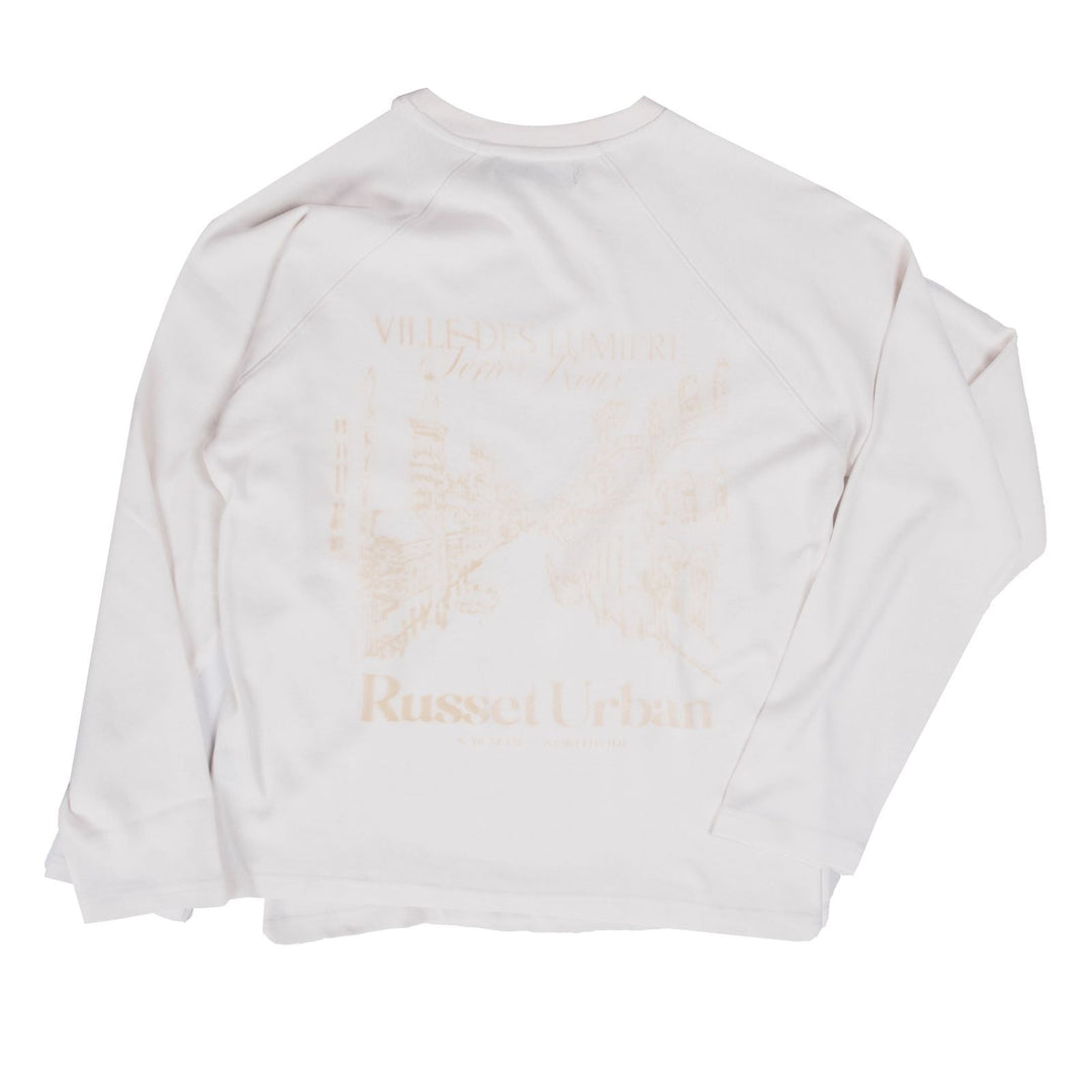 Urban Relaxed Tee -Ivory White