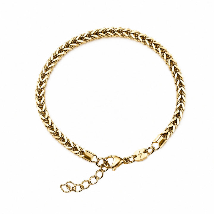 Foxtail 3MM Bracelet (Gold)