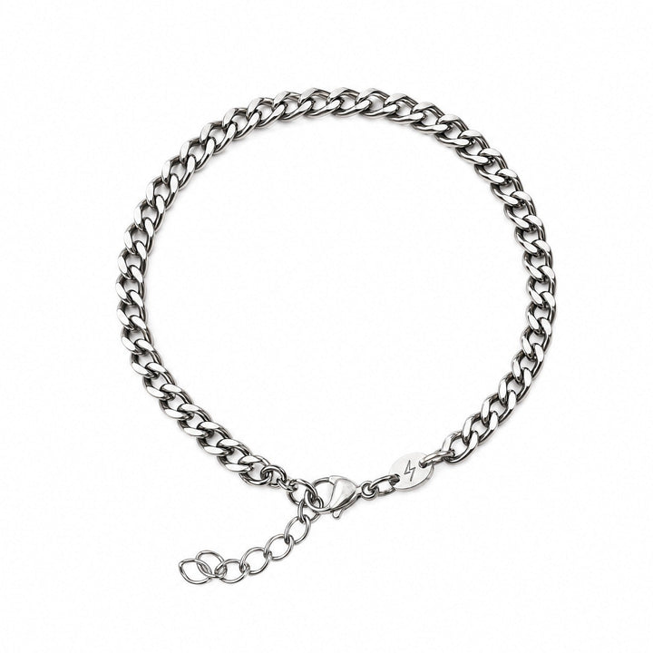 Curb Bracelet 5MM (Silver)
