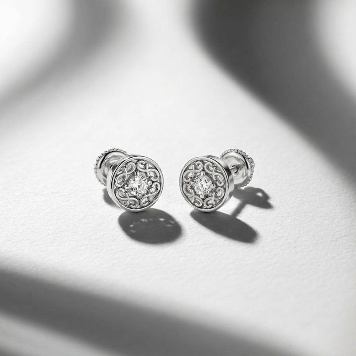 Round Crest Studs