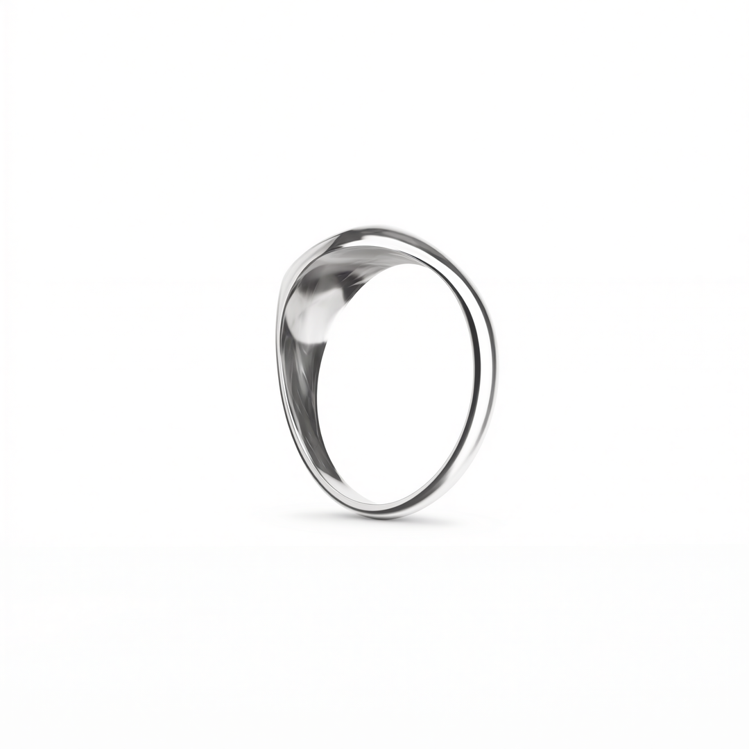Core Signet Ring - Silver