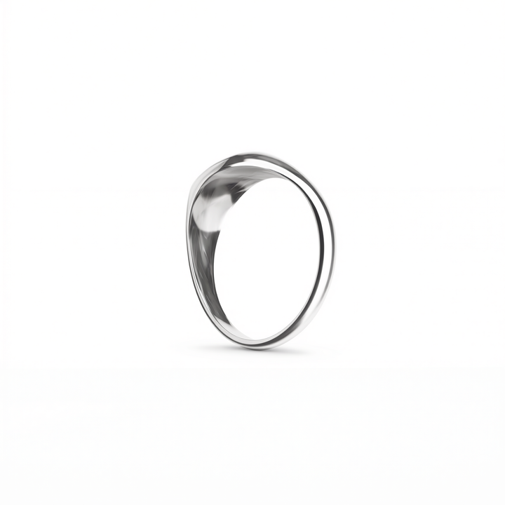 Core Signet Ring - Silver