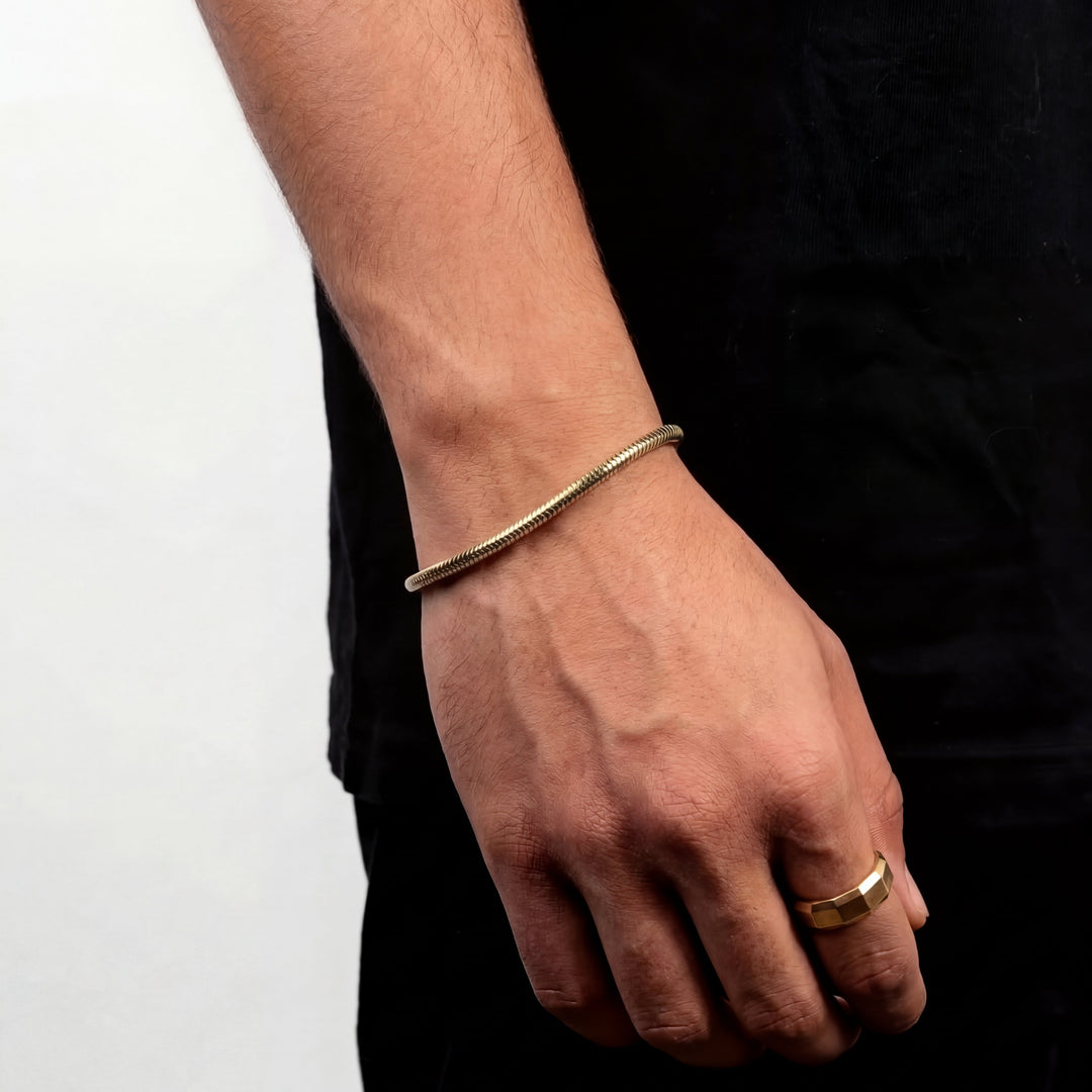 Snake Bracelet 3MM (Gold)